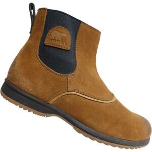 New W/Tag Sorel Mens Greely Waterproof Leather Suede Chelsea Boots US 12